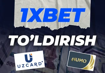 1xbet to'ldirish humo uzkard orqali
